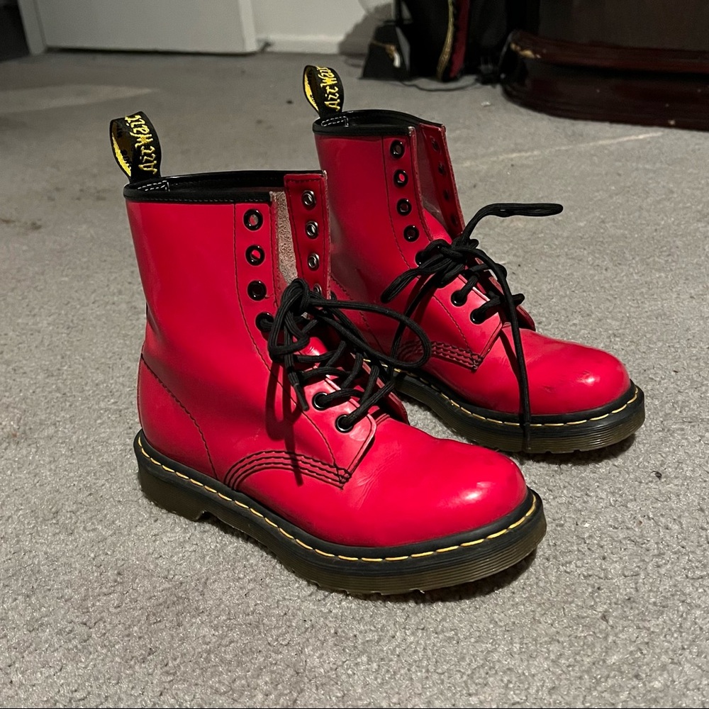 Red Dr. Martens